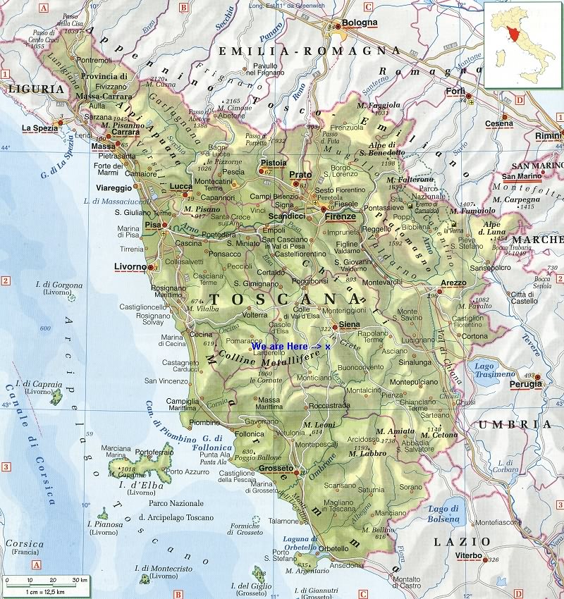 Terremoti alluvioni e frane la Toscana a rischio Dal territorio Dal 